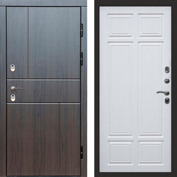 Входная дверь Termo-Door Премиум Винорит Вертикаль Венге - Без серии Лиственница премиум