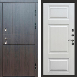 Входная дверь Termo-Door Премиум Винорит Вертикаль Венге - Лион Лиственница