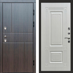 Входная дверь Termo-Door Премиум Винорит Вертикаль Венге - Мадрид Лиственница