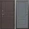 Входная дверь Termo-Door Премиум Винорит Вертикаль Венге - Нео Классика Грей Софт