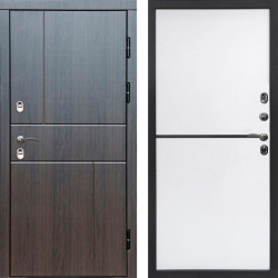 Входная дверь Termo-Door Премиум Винорит Вертикаль Венге - Нео White