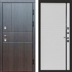 Входная дверь Termo-Door Премиум Винорит Вертикаль Венге - Porte white