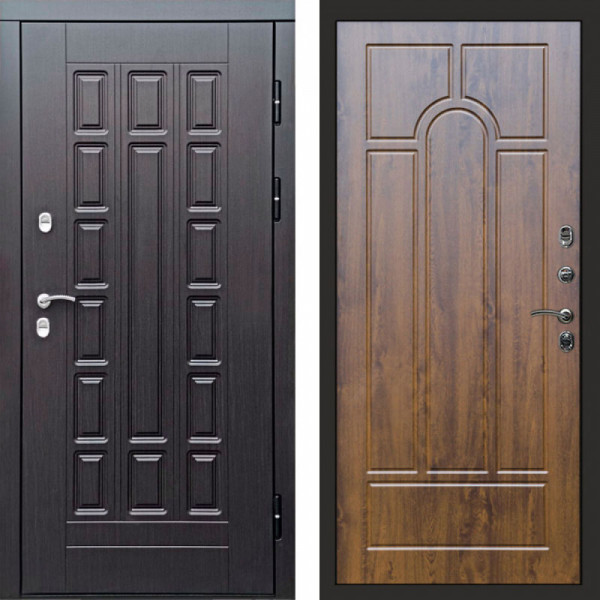 Входная дверь Termo-Door Премиум Винорит Виргиния Венге - Арка дуб