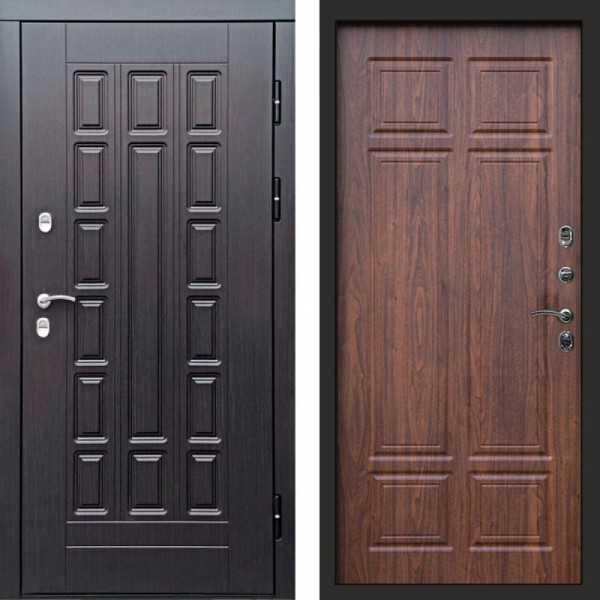 Входная дверь Termo-Door Премиум Винорит Виргиния Венге - Без серии Орех премиум