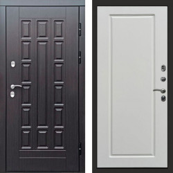 Входная дверь Termo-Door Премиум Винорит Виргиния Венге - Гранд Белый софт
