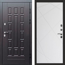 Входная дверь Termo-Door Премиум Винорит Виргиния Венге - Лучи белый