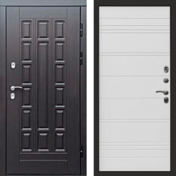 Входная дверь Termo-Door Премиум Винорит Виргиния Венге - Лучи White line