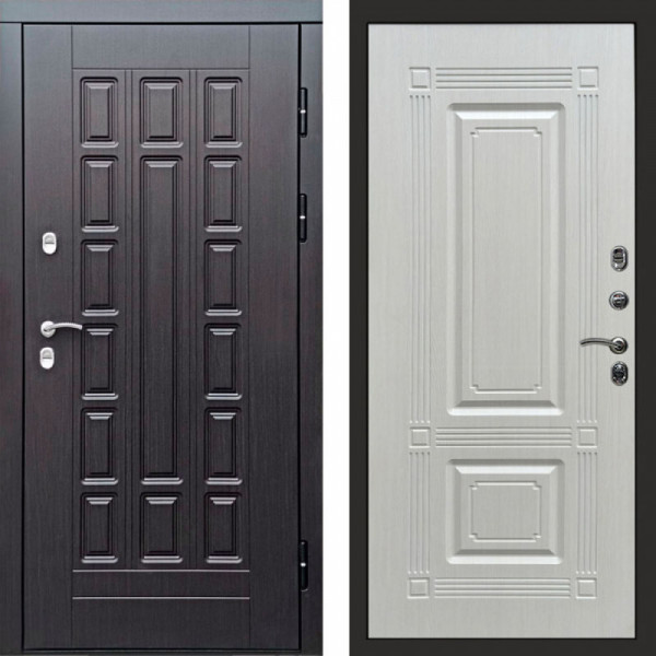 Входная дверь Termo-Door Премиум Винорит Виргиния Венге - Мадрид Лиственница