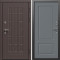 Входная дверь Termo-Door Премиум Винорит Виргиния Венге - Марсель Grey софт