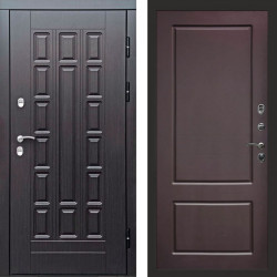 Входная дверь Termo-Door Премиум Винорит Виргиния Венге - Марсель Шоколад