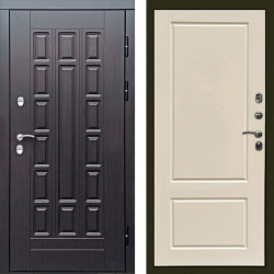 Входная дверь Termo-Door Премиум Винорит Виргиния Венге - Марсель Слоновая кость