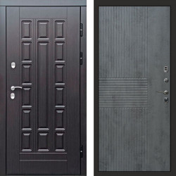 Входная дверь Termo-Door Премиум Винорит Виргиния Венге - Мастино Бетон темный