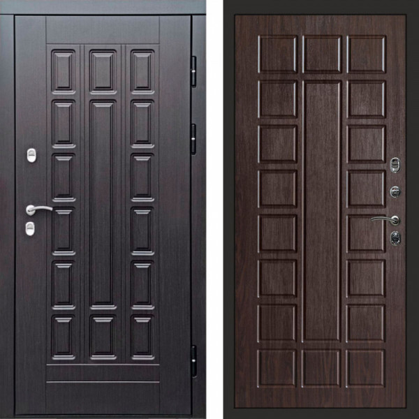 Входная дверь Termo-Door Премиум Винорит Виргиния Венге - Престиж венге