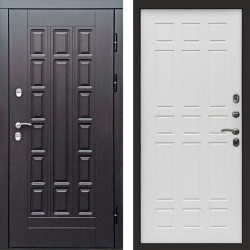 Входная дверь Termo-Door Премиум Винорит Виргиния Венге - Спарта белое дерево