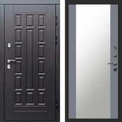 Входная дверь Termo-Door Премиум Винорит Виргиния Венге - Зеркало Grey Софт