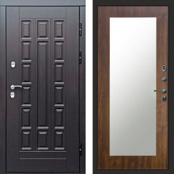 Входная дверь Termo-Door Премиум Винорит Виргиния Венге - Зеркало Триумф дуб