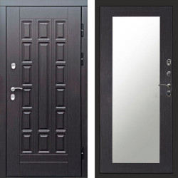 Входная дверь Termo-Door Премиум Винорит Виргиния Венге - Зеркало Триумф венге