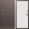 Входная дверь Termo-Door Сибирь Медь Антик - Флэт Белый софт