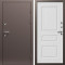 Входная дверь Termo-Door Сибирь Медь Антик - Классика белое дерево