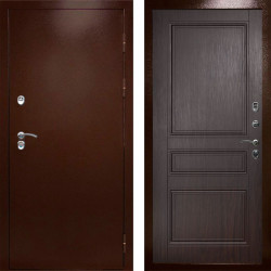 Входная дверь Termo-Door Сибирь Медь Антик - Классика венге