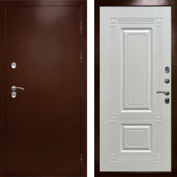 Входная дверь Termo-Door Сибирь Медь Антик - Мадрид Лиственница