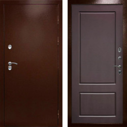 Входная дверь Termo-Door Сибирь Медь Антик - Марсель Шоколад