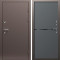 Входная дверь Termo-Door Сибирь Медь Антик - Нео Графит
