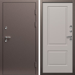 Входная дверь Termo-Door Сибирь Медь Антик - Нео Классика Капучино