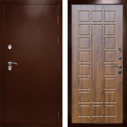 Входная дверь Termo-Door Сибирь Медь Антик - Престиж дуб
