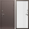 Входная дверь Termo-Door Сибирь Медь Антик - Страйп Белый Софт