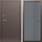 Входная дверь Termo-Door Сибирь Медь Антик - Страйп Грей Софт