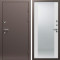 Входная дверь Termo-Door Сибирь Медь Антик - Зеркало белый софт