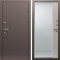 Входная дверь Termo-Door Сибирь Медь Антик - Зеркало Фацет Капучино