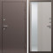 Входная дверь Termo-Door Сибирь Медь Антик - Зеркало Люмис Капучино
