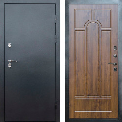 Входная дверь Termo-Door Сибирь Серебро Антик - Арка дуб