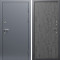 Входная дверь Termo-Door Сибирь Серебро Антик - Горизонт бетон темный