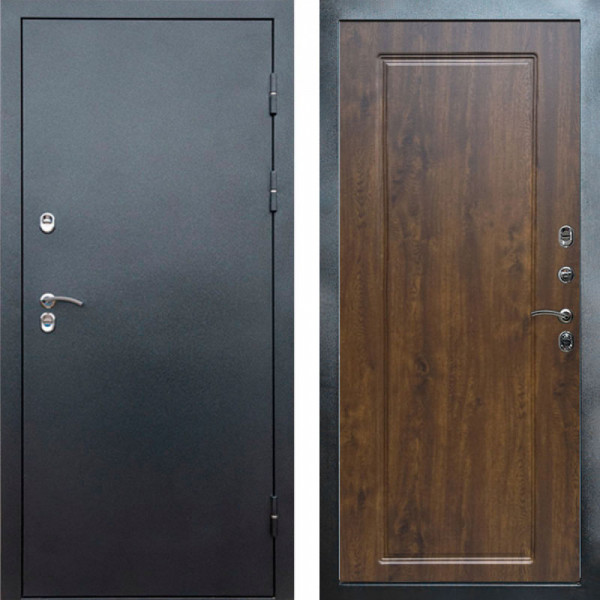 Входная дверь Termo-Door Сибирь Серебро Антик - Гранд Дуб