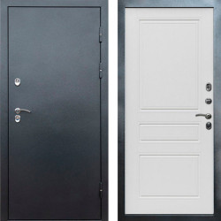 Входная дверь Termo-Door Сибирь Серебро Антик - Классика лиственница