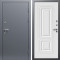 Входная дверь Termo-Door Сибирь Серебро Антик - Мадрид Белый софт