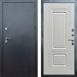 Входная дверь Termo-Door Сибирь Серебро Антик - Мадрид Лиственница