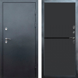 Входная дверь Termo-Door Сибирь Серебро Антик - Нео Графит