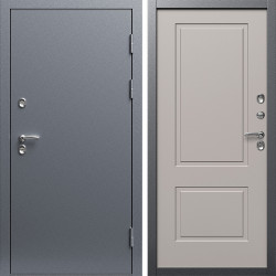 Входная дверь Termo-Door Сибирь Серебро Антик - Нео Классика Капучино