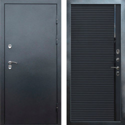 Входная дверь Termo-Door Сибирь Серебро Антик - Porte black