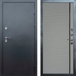 Входная дверь Termo-Door Сибирь Серебро Антик - Porte Grey софт