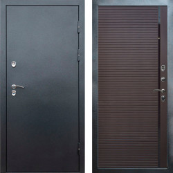Входная дверь Termo-Door Сибирь Серебро Антик - Porte Шоколад