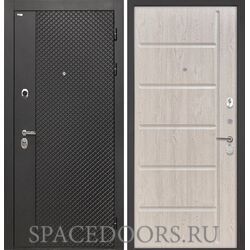 Входная дверь Интекрон Олимпия Black Сосна белая ФЛ-102
