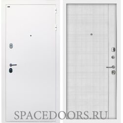 Входная дверь Интекрон КОЛИЗЕЙ белая шагрень / Лофт Белый В-07