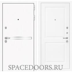 Входная дверь Лайн WHITE 11 - Белый софт