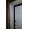 Входная дверь Лабиринт Мегаполис 01 - Сандал белый, стекло белое