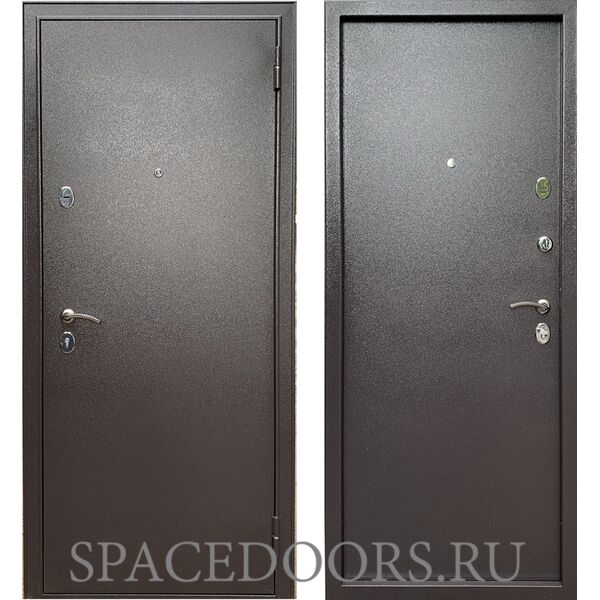 Входная дверь Бульдорс Steel-3 (металл / металл)